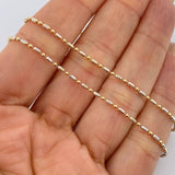 Cadena Morse 4.95gr / 50cm / +3 Oro 18K &