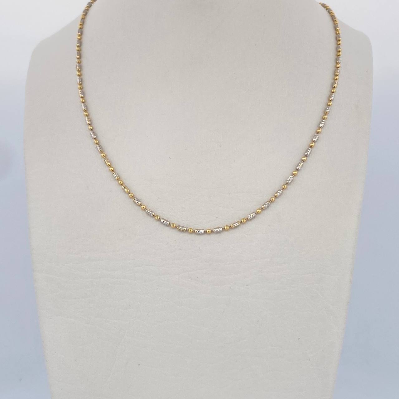 Cadena Morse 6gr / 61cm / +3 Oro 18K &