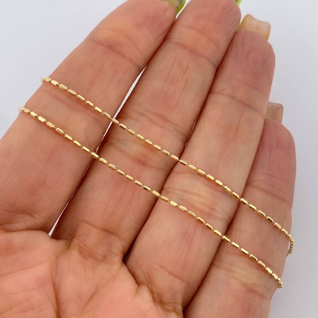 Cadena Morse 2.7gr / 60.5cm / +3 Oro 18K &