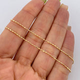 Cadena Morse 2.5gr / 50.5cm / +3 Oro 18K &