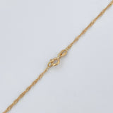 Cadena Singapur 2.7gr / 60cm / +3 Oro 18K &
