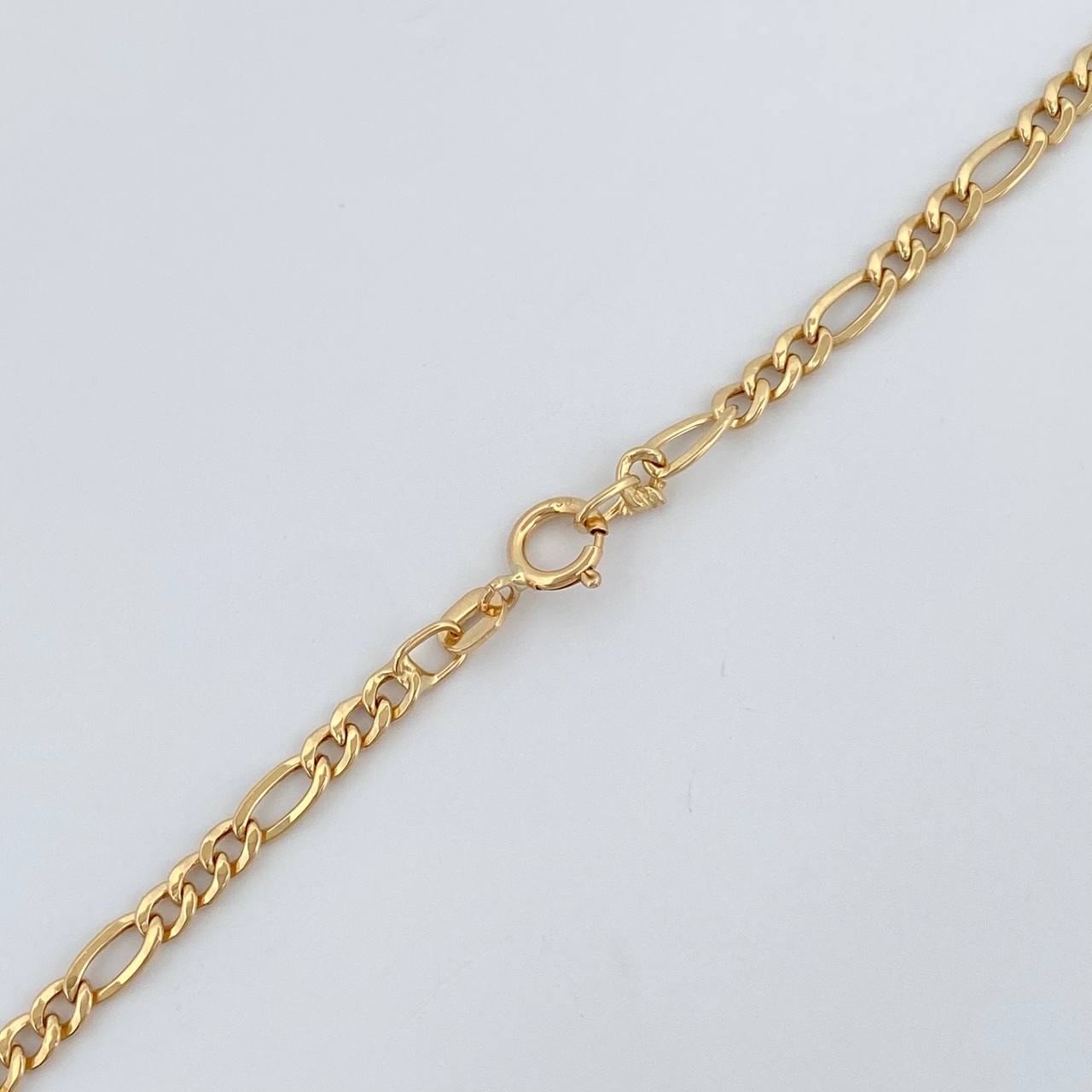 Cadena Figaro 3.7gr / 72.5cm / +0 Oro 18K &