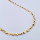Cadena GC 11.6gr / 61.3cm / 3mm Diamantada Oro Amarillo 18K &
