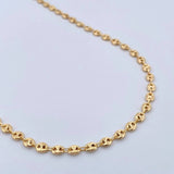 Cadena GC 12.15gr / 58.5cm / 4mm Oro Amarillo 18K $