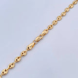 Cadena GC 12.15gr / 58.5cm / 4mm Oro Amarillo 18K $