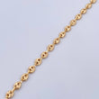 Tobillera GC 4.85gr / 26.5cm / 3.9mm Diamantado Oro Amarillo 18K &