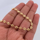 Pulso GC 2.9gr / 17.4cm / 3.7mm Diamantado Oro Amarillo 18K &
