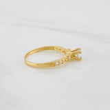Anillo Solitario Churumbela 1.8g / T6 1/2 Oro Amarillo 18K