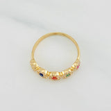 Anillo Churumbela Tupido 2g / T6 1/2 Oro Amarillo 18K