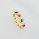 Anillo Churumbela Tupido 2g / T6 1/2 Oro Amarillo 18K