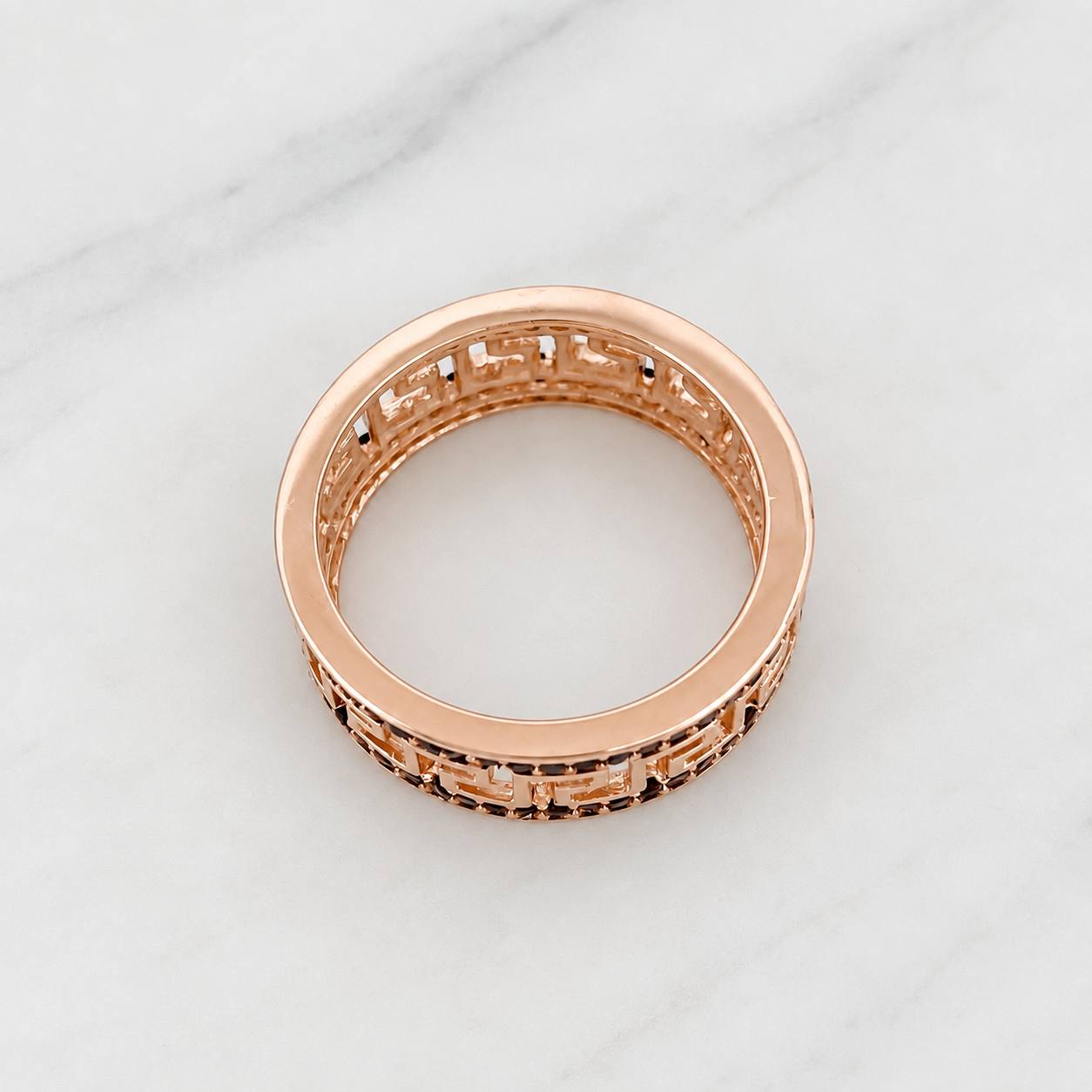 Anillo Tribal 5.05g / T7 1/2 Oro Rosa 18K