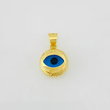 Dije Ojo Turco 1.1g / 1.5cm Oro Amarillo 18K