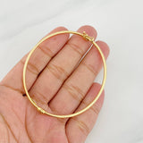 Pulso Aro Liso 3g / 19cm / 1.8mm Oro Amarillo 18K