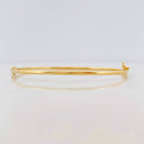 Pulso Aro Liso 3g / 19cm / 1.8mm Oro Amarillo 18K