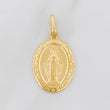 Dije Virgen Milagrosa 2.75g / 3cm Oro Amarillo 18K
