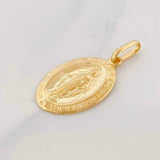 Dije Virgen Milagrosa 2.75g / 3cm Oro Amarillo 18K