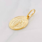 Dije Virgen Milagrosa 2.45g / 2.7cm Oro Amarillo 18K