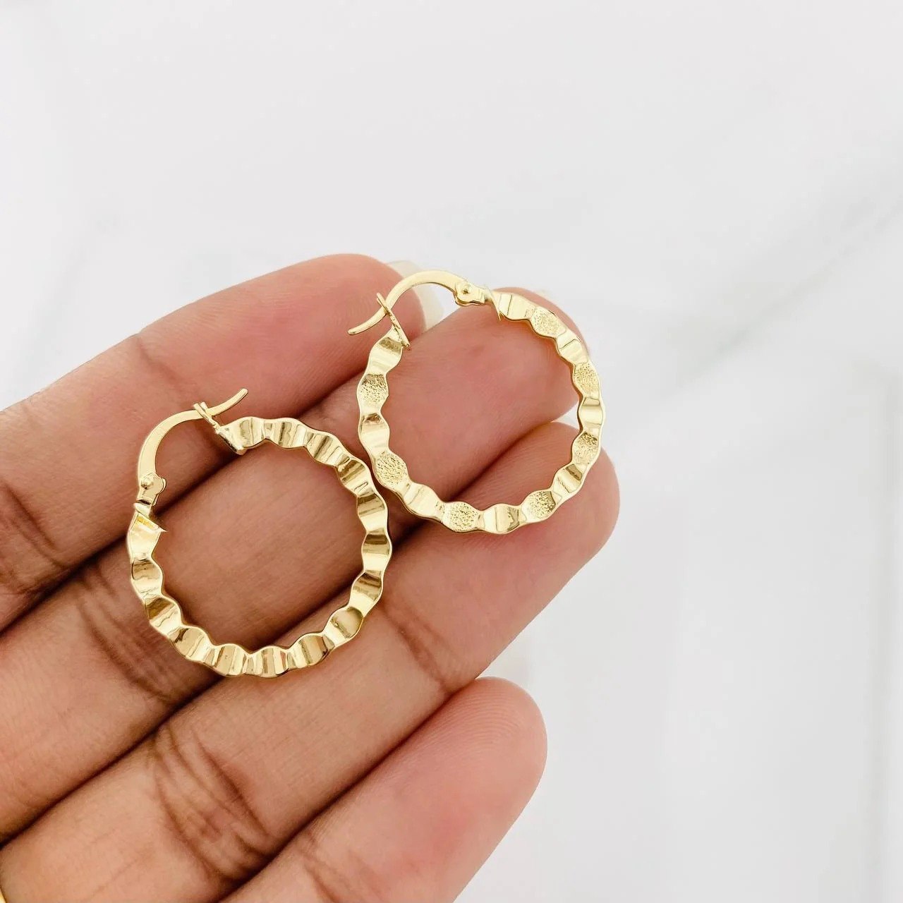 Candongas Said 1.7g / 2.5cm Oro Amarillo 18K