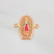 Herraje Virgen de Guadalupe 2.35g / 2cm Oro Rosa 18K