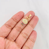 Dije Rostro Conejo 1.4g / 2.5cm Oro Amarillo 18K