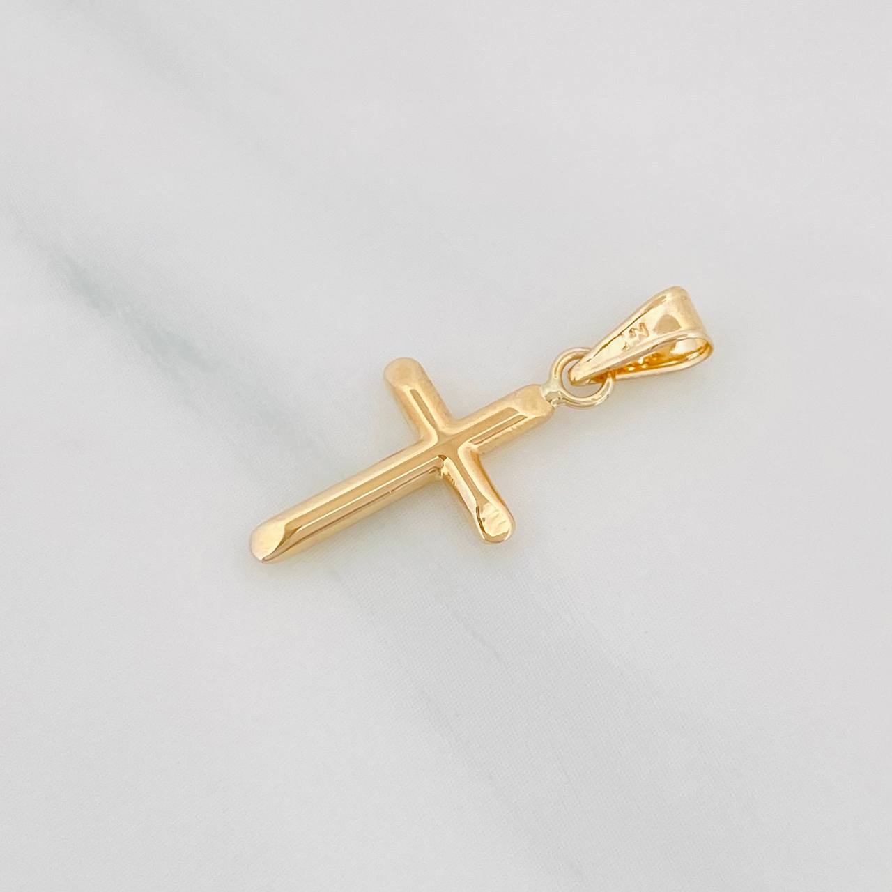 Dije Cruz 0.35g / 2.4cm Oro Amarillo 18K