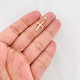 Dije Cruz 0.35g / 2.4cm Oro Amarillo 18K