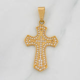 Dije Cruz Gótica 2.8g / 3.5cm Oro Amarillo 18K