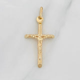Dije Cruz Cristo 1.65g / 3.5cm Oro Amarillo 18K