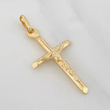Dije Cruz Cristo 1.65g / 3.5cm Oro Amarillo 18K