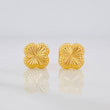 Topos Trebol Diamantado 0.75g / 6.72mm Oro Amarillo 18K