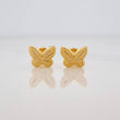 Topos Mariposa 0.65g / 8mm Oro Amarillo 18K
