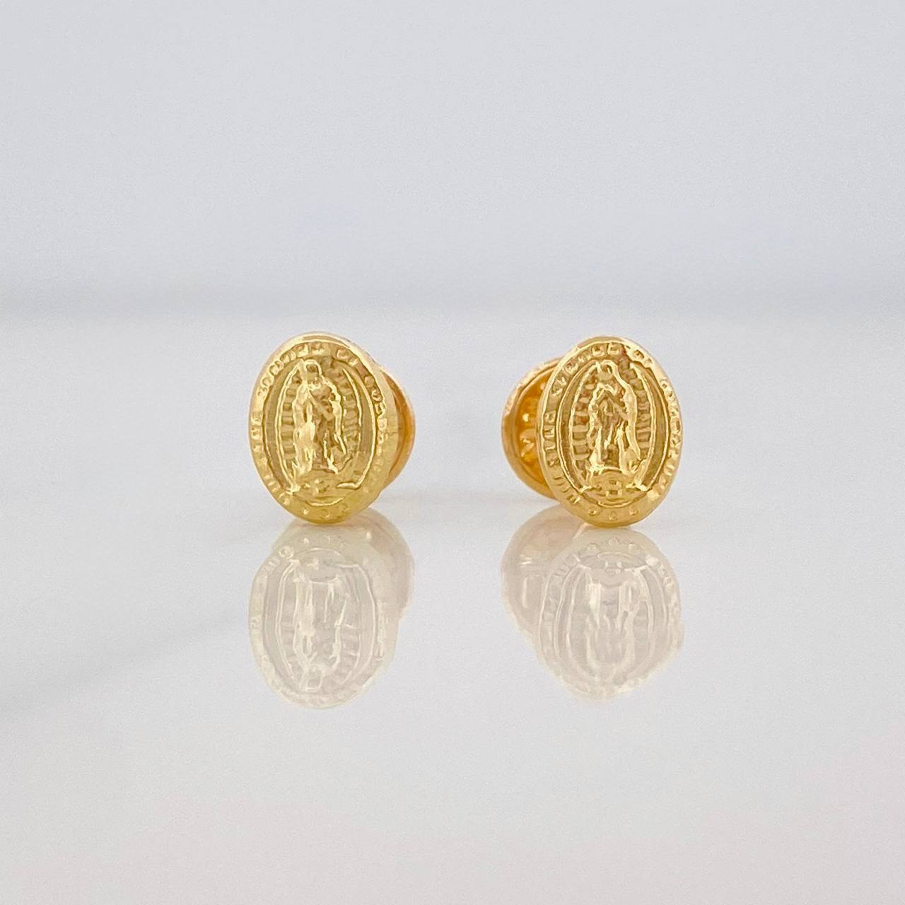 Topos Virgen de Guadalupe 0.55g / 5.22mm Oro Amarillo 18K