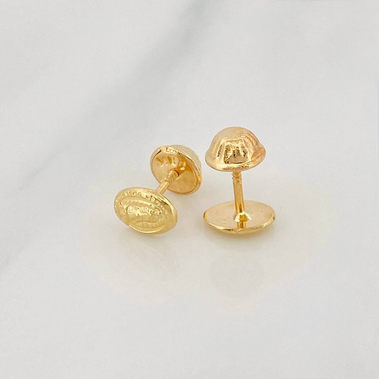 Topos Virgen de Guadalupe 0.55g / 5.22mm Oro Amarillo 18K