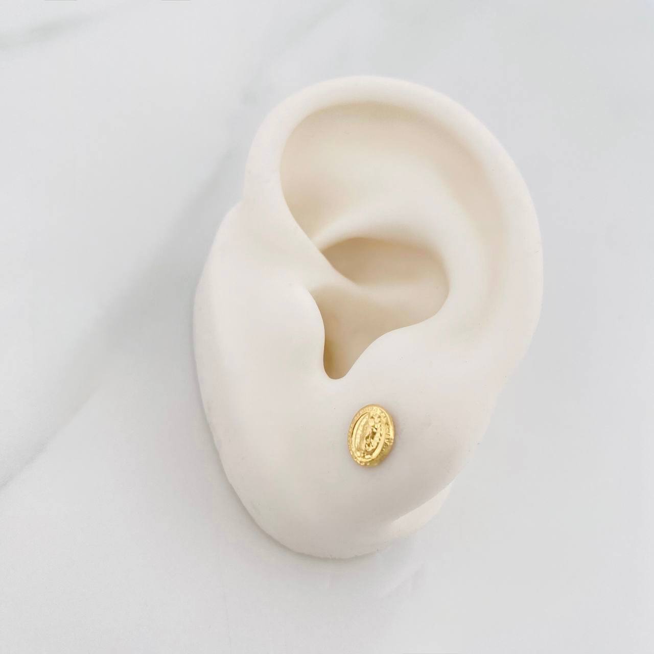 Topos Virgen de Guadalupe 0.55g / 5.22mm Oro Amarillo 18K
