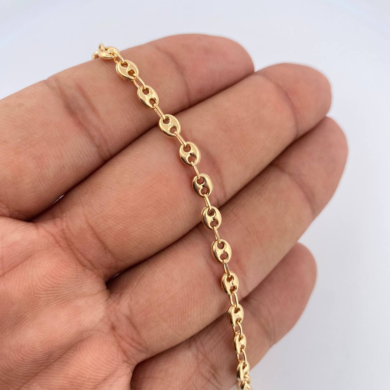 Tobillera GC 4.3gr / 27.5cm / Oro 18K &