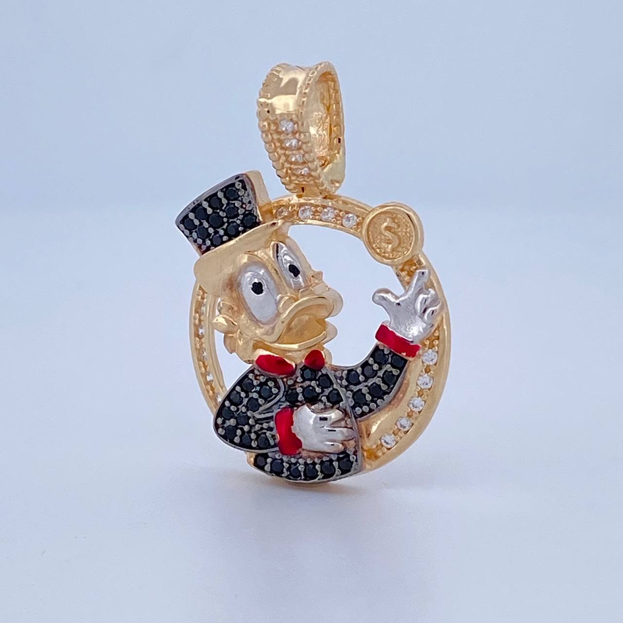 Dije Pato Inspirado 4.25gr / 2.7cm / Oro 18K &