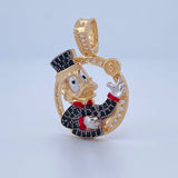 Dije Pato Inspirado 4.25gr / 2.7cm / Oro 18K &