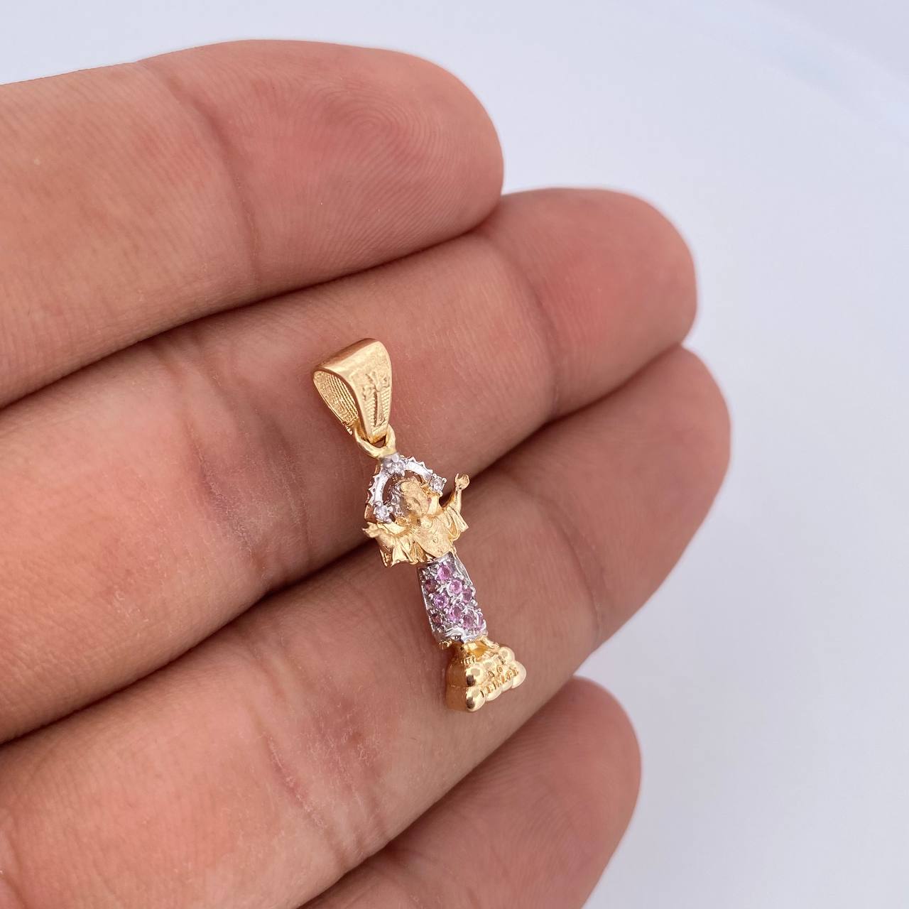 Dije Divino Niño 1.75gr / 2.6cm / Oro 18K &