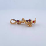 Dije Pato Bolsas Dinero 6.2gr / 3.3cm / Oro 18K &