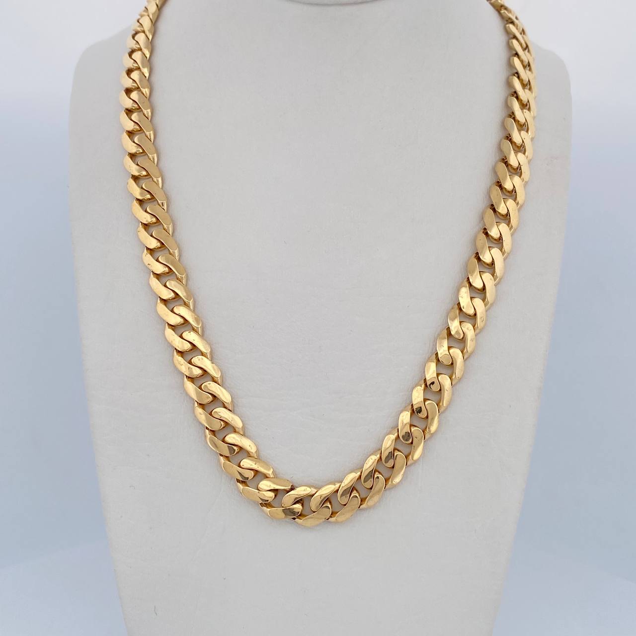 Cadena Cubana 30.15gr / 50cm / Oro 18K &
