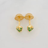 Topos Hoja 0.8g / 3.45mm Oro Amarillo 18K
