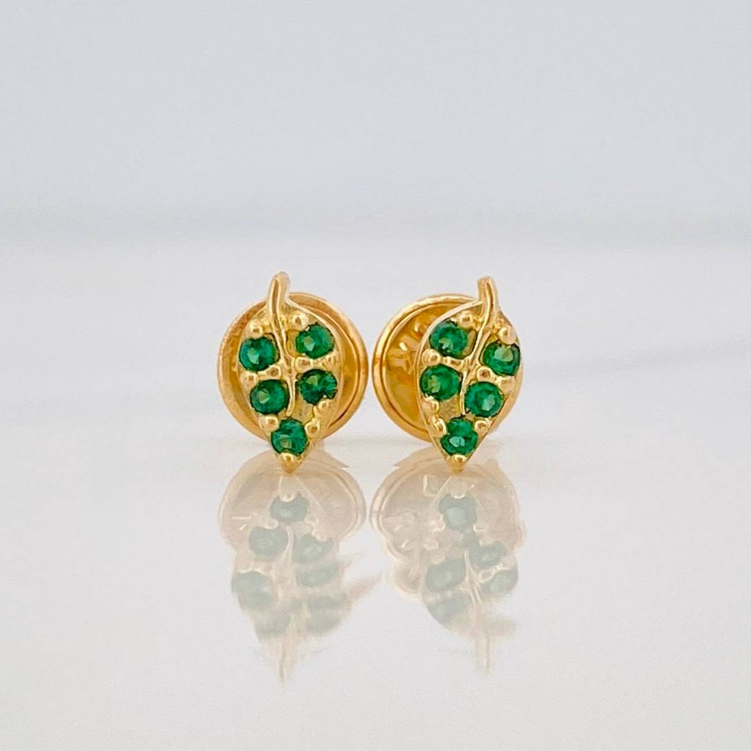 Topos Hoja 0.8g / 3.45mm Oro Amarillo 18K