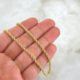 Cadena Lazo 5.45gr / 60cm / 2.7mm Oro Amarillo +3 18K
