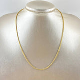 Cadena Veneciana 4.6gr / 45cm / 1.8mm Oro Amarillo +3 18K