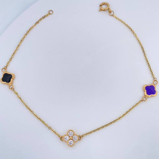 Tobillera Aro Seguido 3.25gr / 25cm / Oro Amarillo 18K &