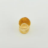 Herraje Cilindro Lunar Pequeño 0.15gr / 4mm Oro Amarillo 18K
