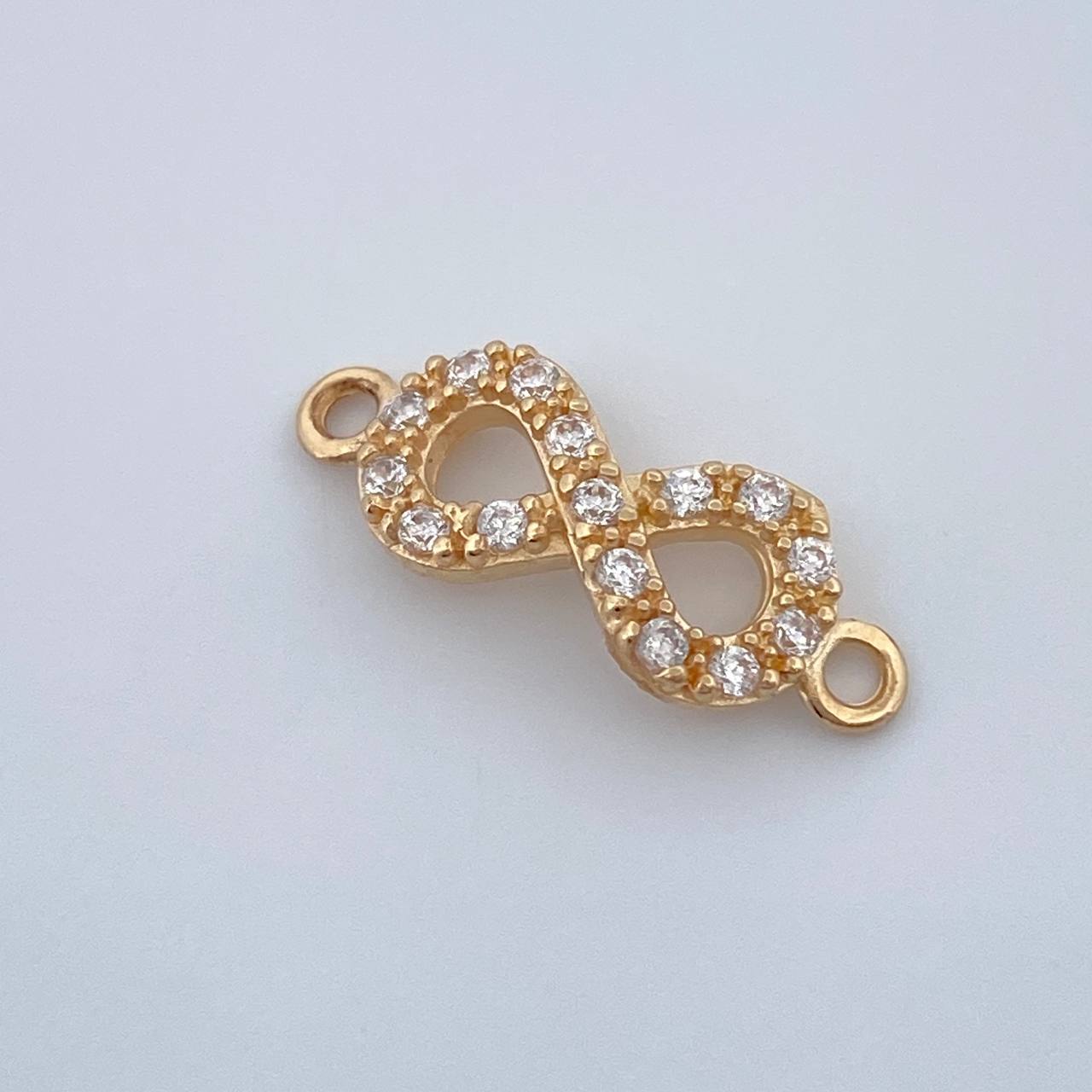 Herraje Infinito 0.9gr / 1.7cm / Oro Amarillo 18K &