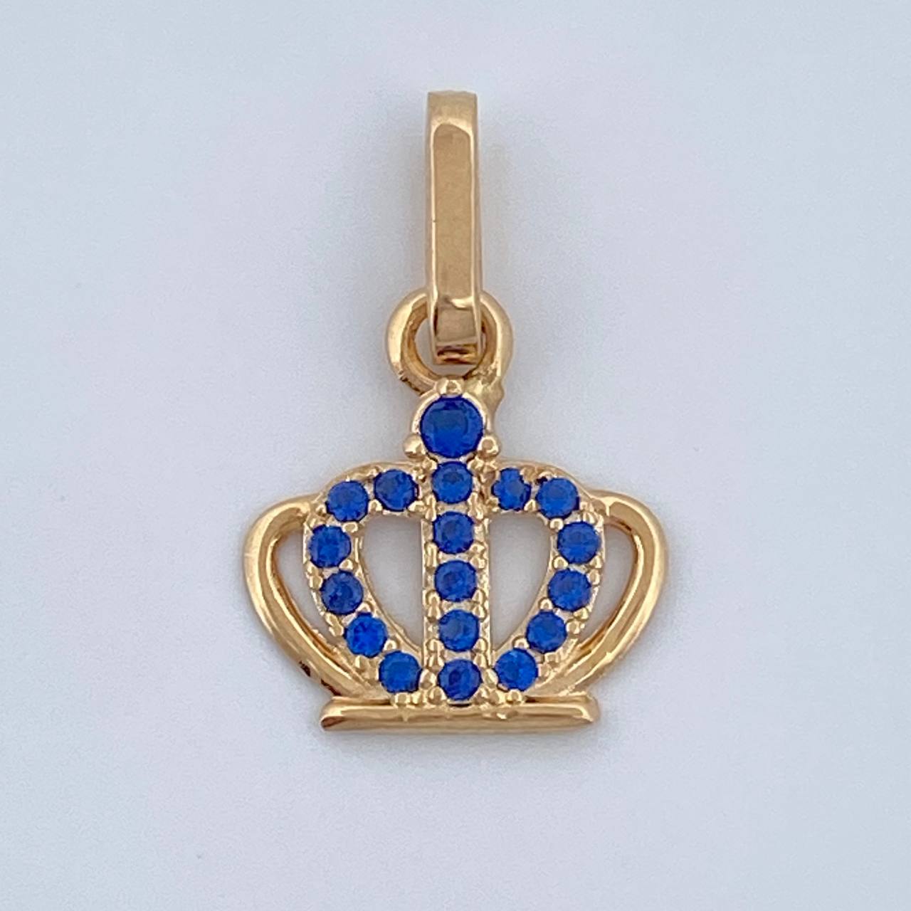 Dije Corona 0.65gr / 1.7cm / Oro Amarillo 18K &