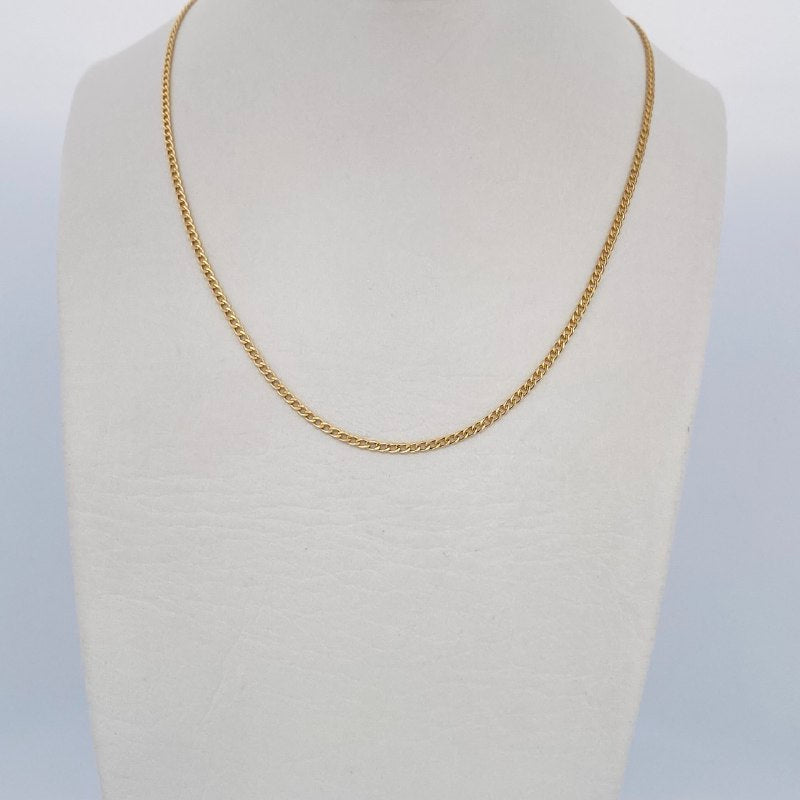 Cadena Cubana 1.55gr / 60cm / +1 Oro 18K &