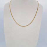 Cadena Cubana 1.55gr / 60cm / +1 Oro 18K &